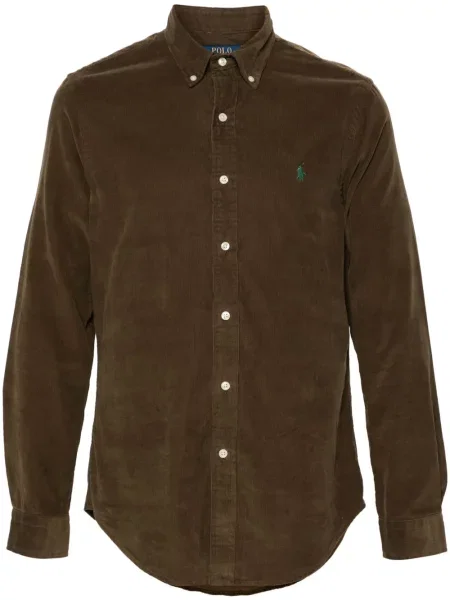 Samt košulja Polo Ralph Lauren crvena