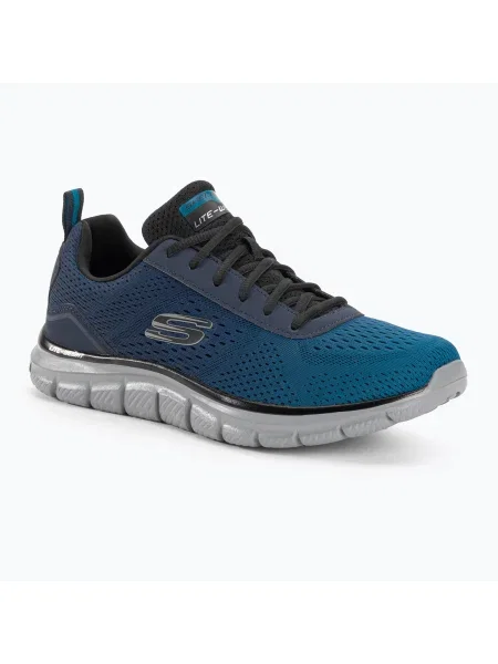 SKECHERS Track Ripkent pánska tréningová obuv navy/blue modrá