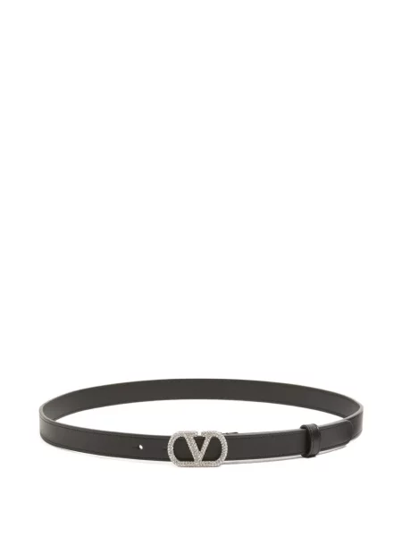 Curea Valentino Garavani de cristal negru