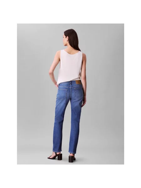 Blugi Calvin Klein Jeans albastru
