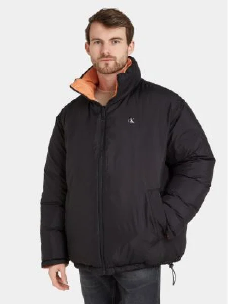 Calvin Klein Jeans Geacă de iarnă Oversize negru