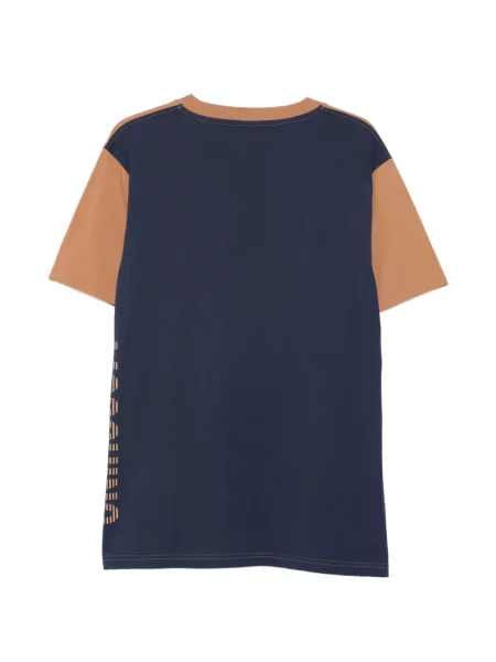 Tricou Moschino cu decolteu rotund maro