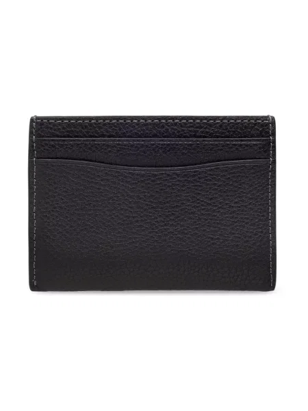 Coach etui na karty skórzane Essential Card Case czarny