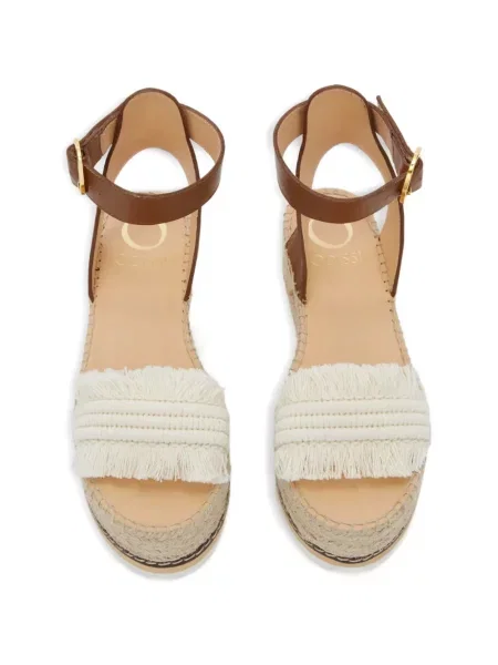 Espadrile Odissì cu pană maro