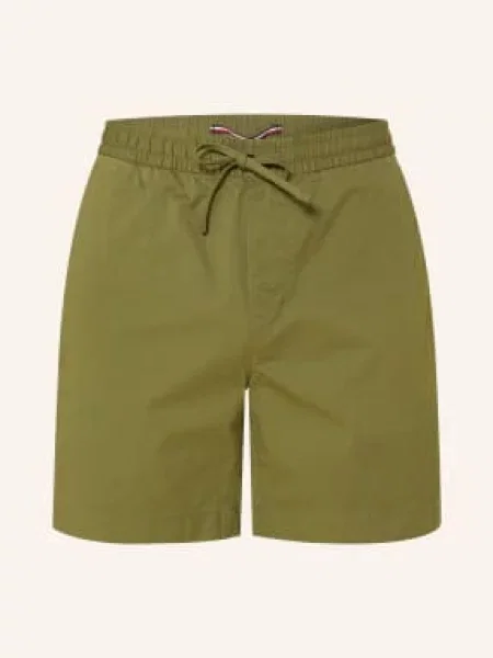 Tommy Hilfiger Šortky Dover Regular Fit olivová
