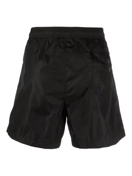 Slip de baie Moncler cu autograf negru