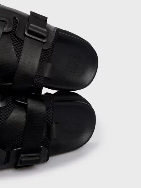 Кожаные шлепанцы Prpy черные