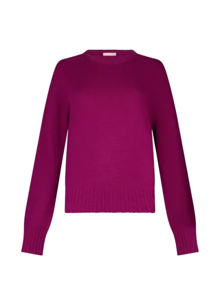 Pulover Liu Jo cu decolteu rotund violet