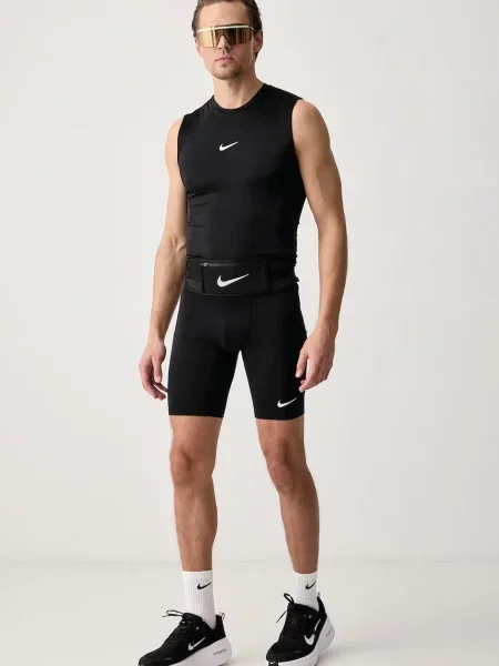 Nike košeľa bez rukávov pánska Pro Dri-FIT čierna