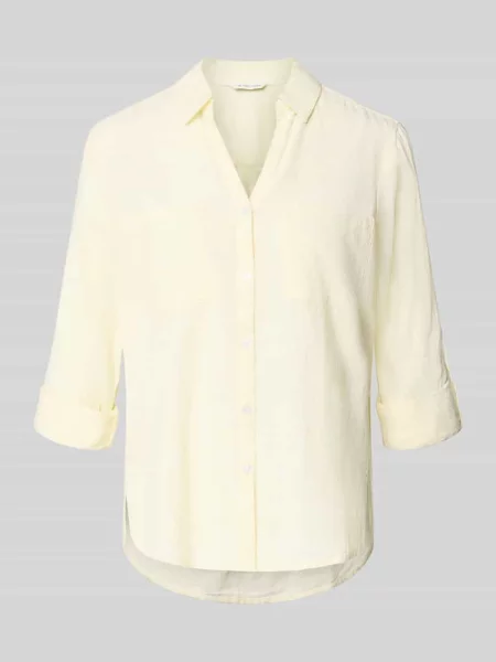 Bluzka koszulowa o kroju regular fit z czystej bawełny Tom Tailor