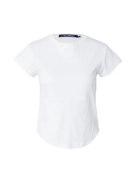 Karl Lagerfeld Tricou alb