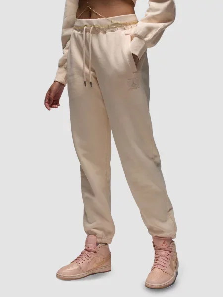 Джоггеры Jordan бежевые