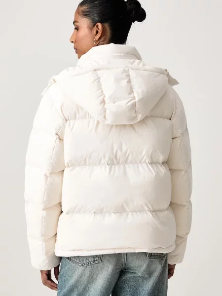 Tommy Jeans kurtka puchowa beżowa