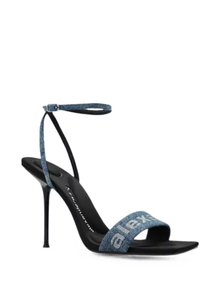 Sandale Alexander Wang cu autograf albastru