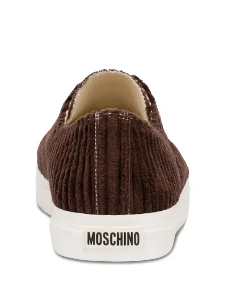 Sneakers Moschino με κορδόνια κοτλέ