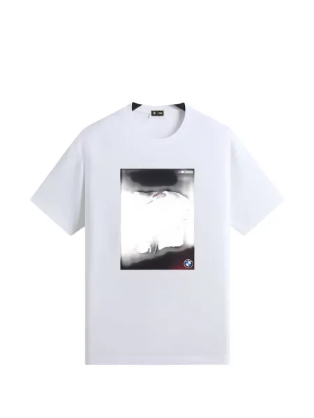 Tricou Kith cu imagine alb