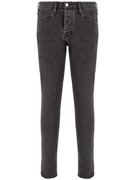 Blugi Emporio Armani stretch negru