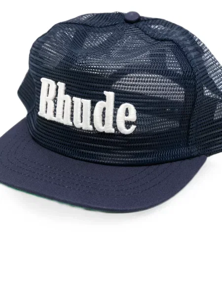 Șapcă Rhude cu broderie plasă albastru