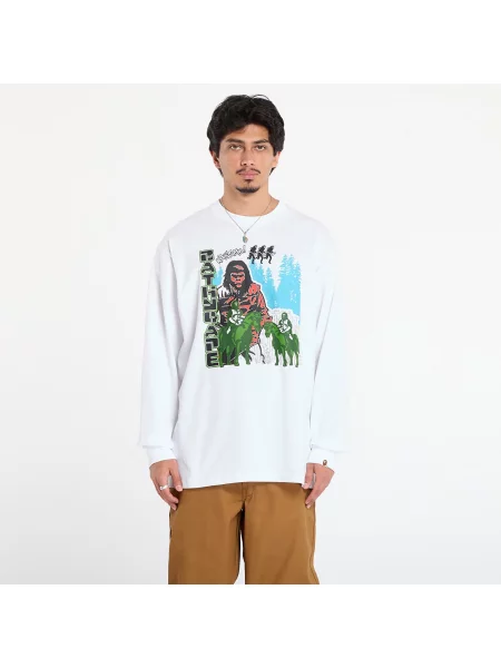 Tricou A BATHING APE Bape Graphic Relaxed Fit Ls Tee White XXL alb
