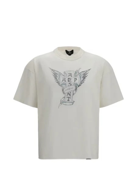 Tricou Represent cu imagine alb