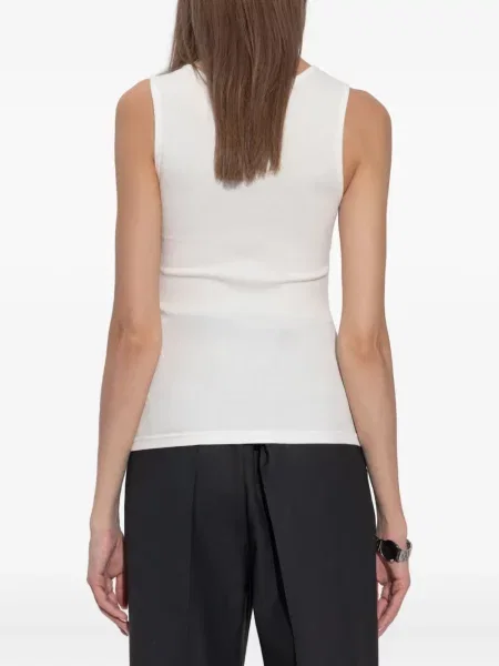 Top Mm6 Maison Margiela alb