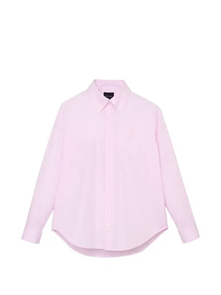 Cămașă Marc Jacobs din poplin roz