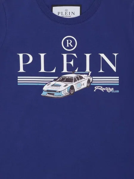 Koszulka dziecięca Philipp Plein niebieska
