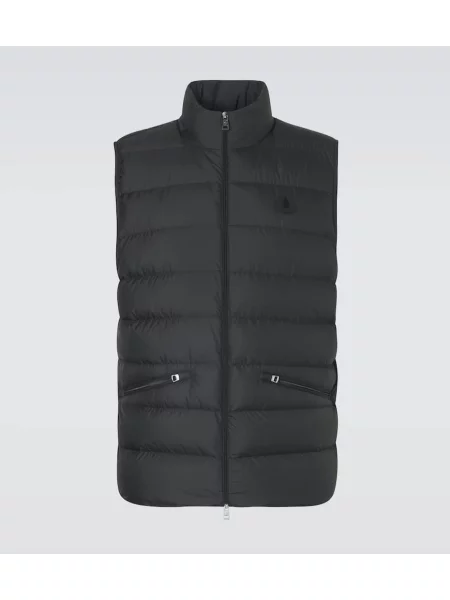 Puh brezrokavnik Moncler črna