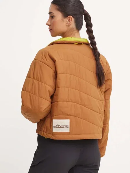 Куртка Columbia Wallowa Insulated перехідна oversize коричневий