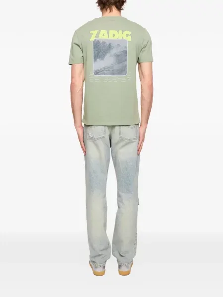 Scurt tricou Zadig&voltaire verde
