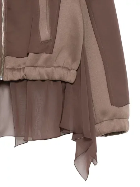 Kurtka bomber Undercover drapowany brązowy