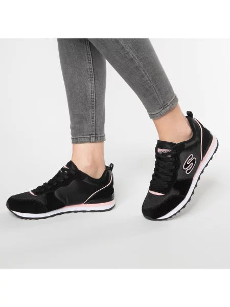 Sneakerși Skechers negru