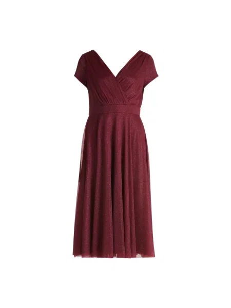 Sukienka koktajlowa Vera Mont czerwona