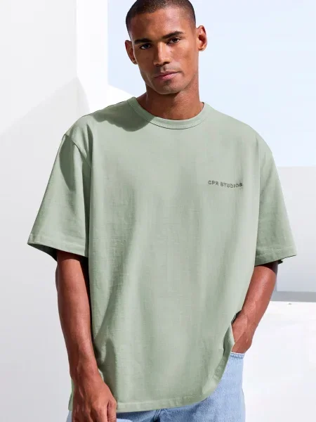 Copenhagen Studios Tricou pastel verde