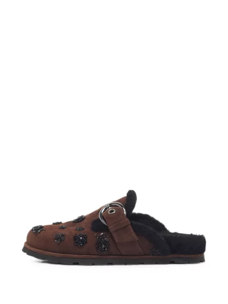 Papuci tip mules Stuart Weitzman maro