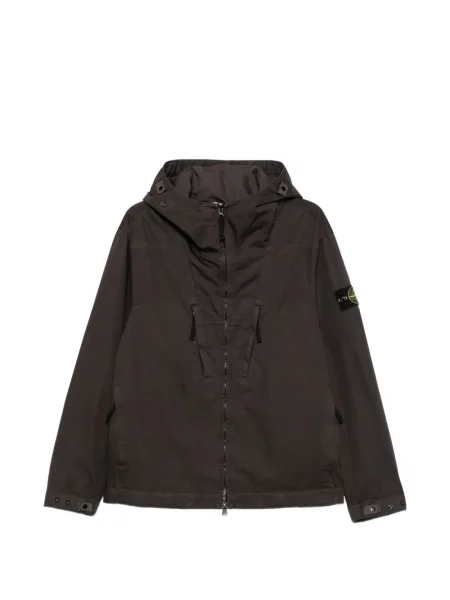 Bunda Stone Island s kamínky šedá