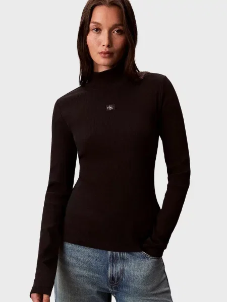 Водолазка Calvin Klein Jeans чорна