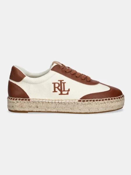 Lauren Ralph Lauren sneakersy Luize Sneaker brązowy