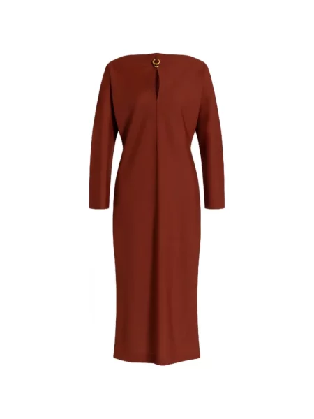 Elimina rochie Alberta Ferretti de costum roșu