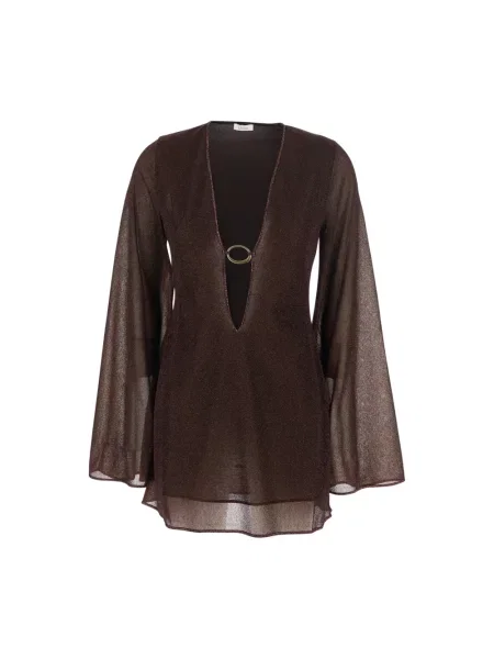 Sukienka Oséree brązowa