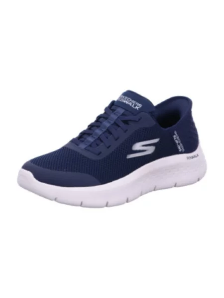 Sneakersy Skechers casual niebieskie