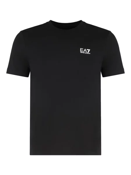 Tricou Ea7 Emporio Armani cu autograf negru