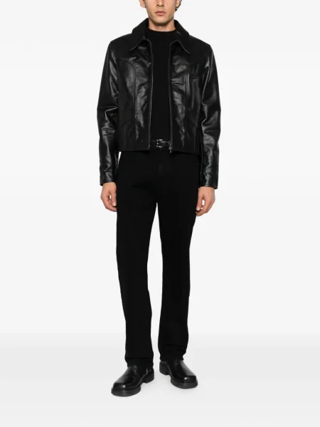 Blugi drepți 7 For All Mankind negru