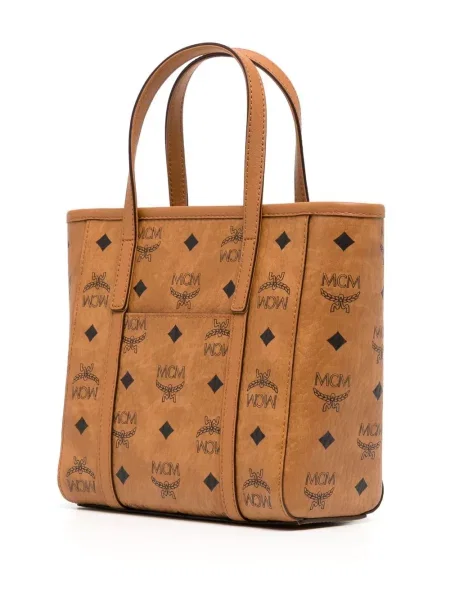 Geantă shopper Mcm maro