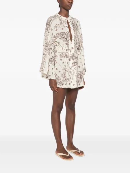 Rochie mini Venuja cu imagine cu model paisley
