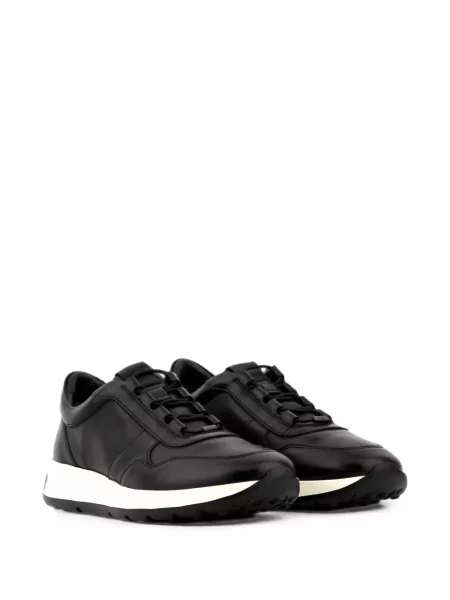 Δερμάτινα πουά sneakers Tod's μαύρο