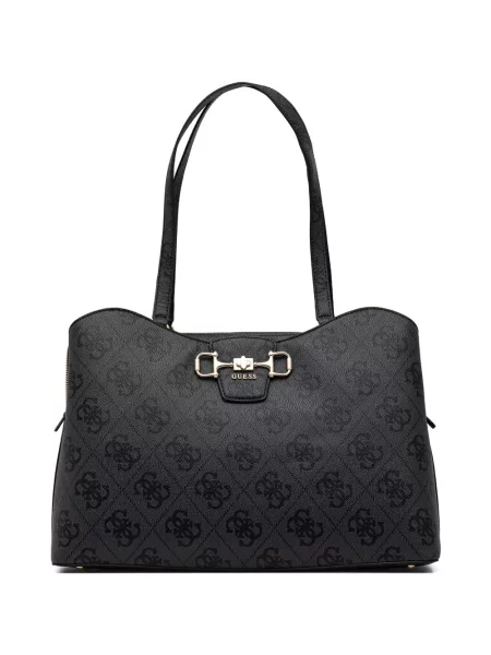 Geantă shopper Guess negru