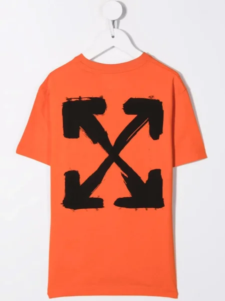 Koszulka dziecięca Off-white biała