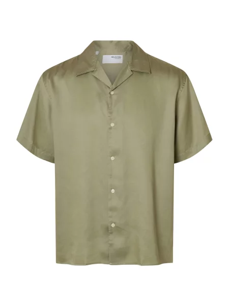 SELECTED HOMME Košeľa SLHCHARLIE' kaki