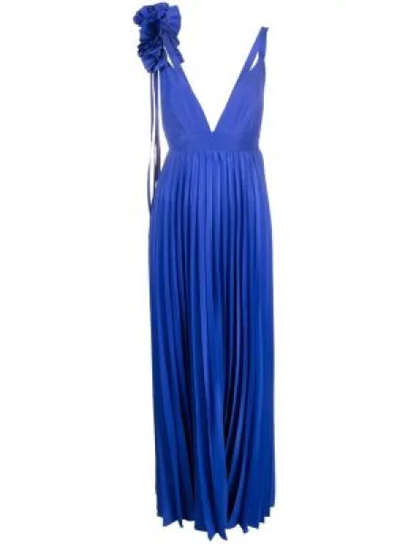 Maxi rochie maxi P.a.r.o.s.h. plisată de costum violet